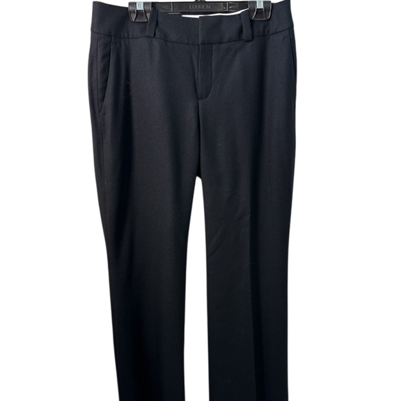 Banana Republic “Martin Fit” Wool Stretch Dress Pants – Black (Size 4) | Classic - Picture 2 of 8